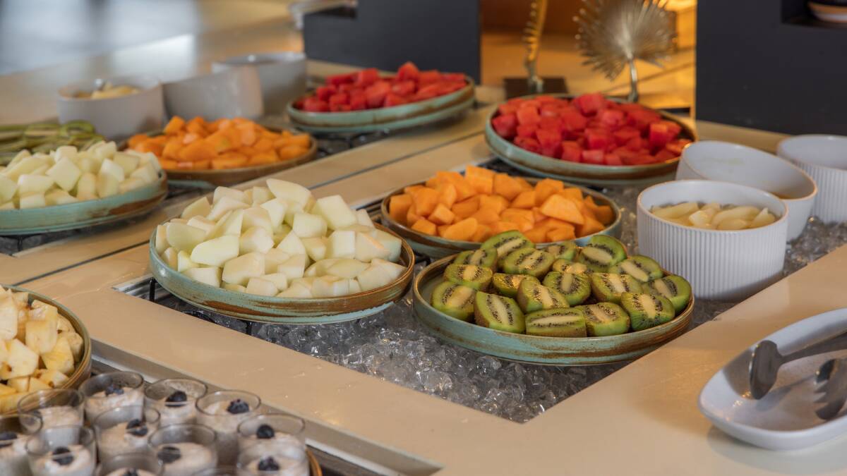 Food at Pullman Port Douglas Sea Temple Resort and Spa.