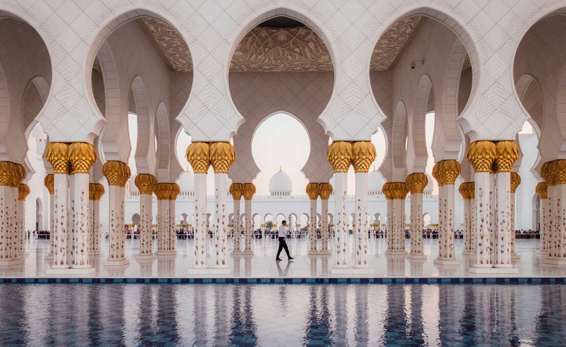 Sheikh Zayed Grand Mosque. Picture: Unplash/Junhan Foong Sheikh Zayed Grand Mosque. Picture: Unplash/Junhan Foong