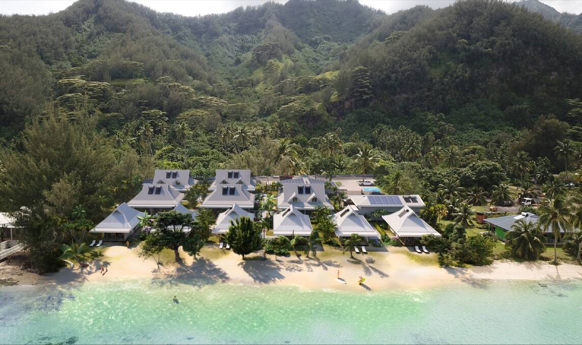 Niu Beach Hotel Moorea.