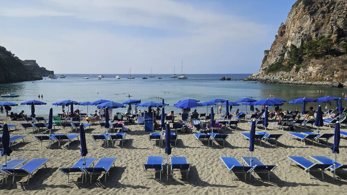 A beach on Ischia. Picture by Natascha Mirosch A beach on Ischia. Picture by Natascha Mirosch