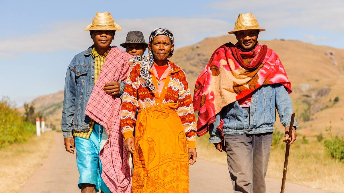 Locals in Antananarivo.