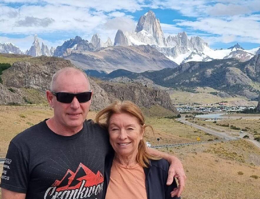 Heather Cowling and husband Michael.