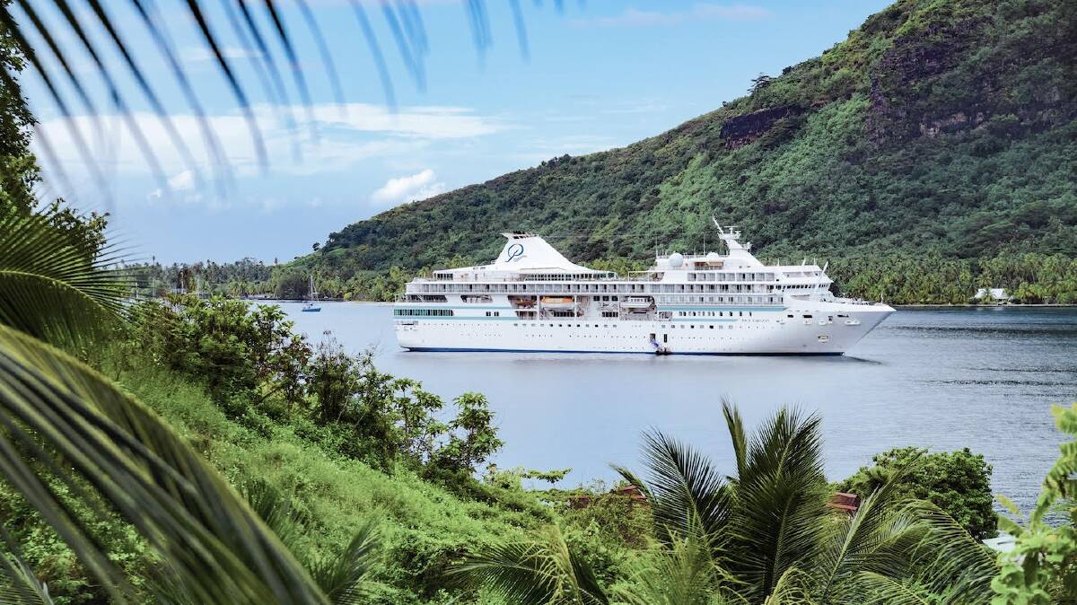 Paul Gauguin ship. Paul Gauguin ship.