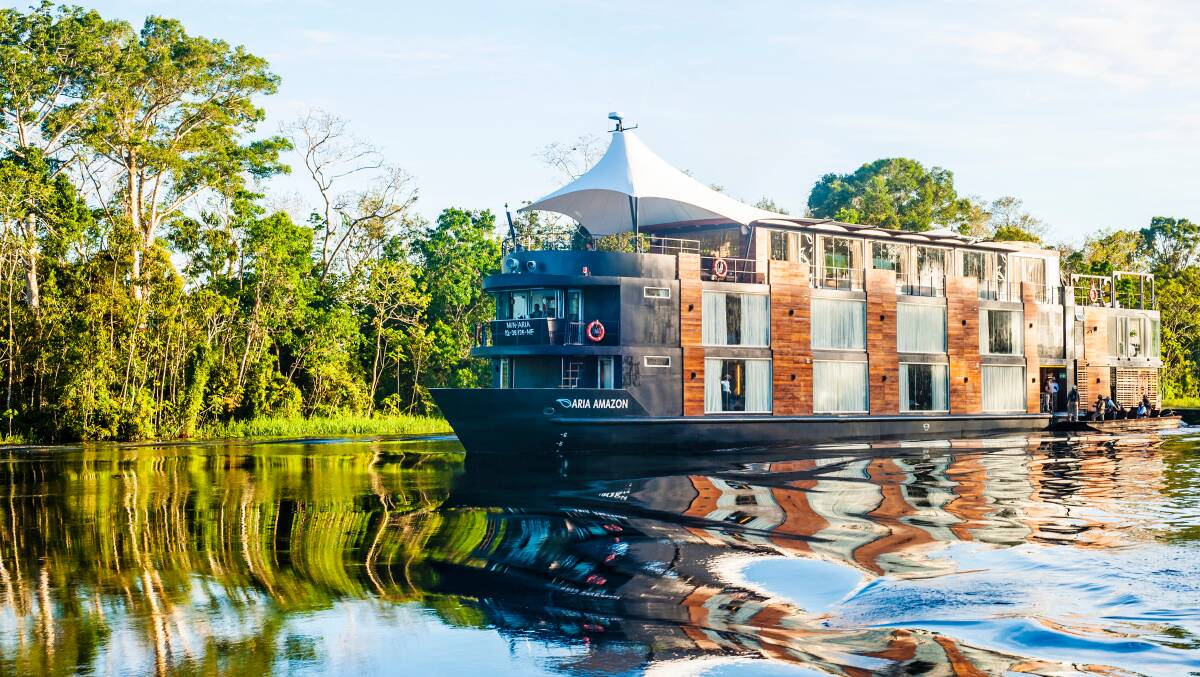 Uniworld's Aria Amazon. Uniworld's Aria Amazon.