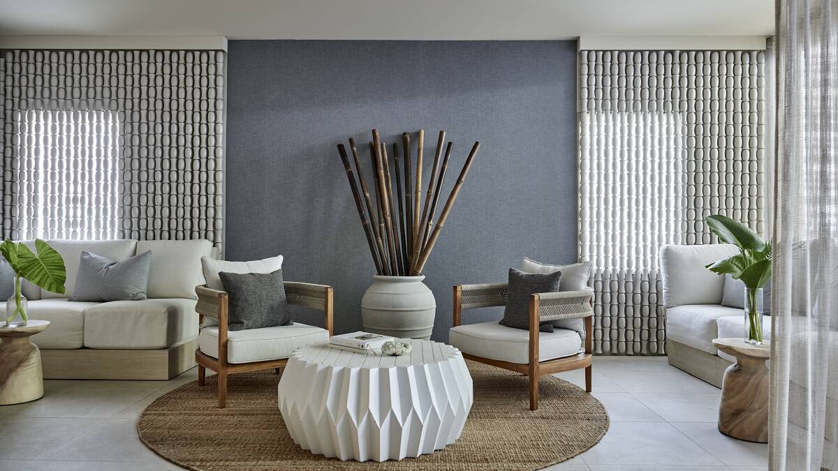 Relaxation lounge at Eleme Day Spa, NSW.