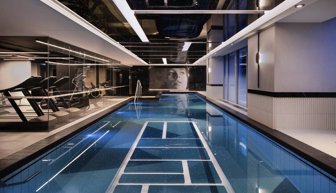 The swimming pool at SO/ Auckland.