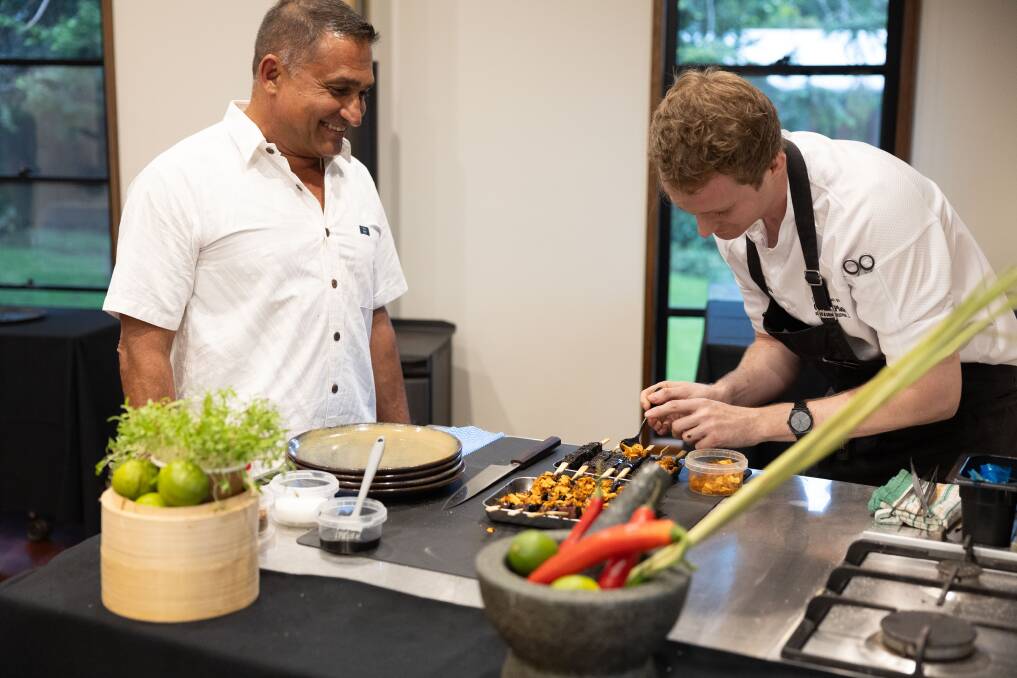 Chef and author Peter Kuruvita (left) is the festival's culinary director. Chef and author Peter Kuruvita (left) is the festival's culinary director.