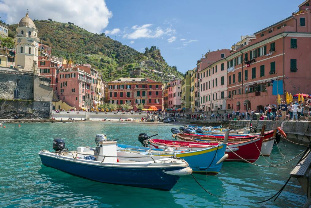 Vernazza in Cinque Terre. Picture: Unsplash Vernazza in Cinque Terre. Picture: Unsplash