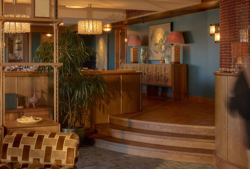 Sumptuous interiors.