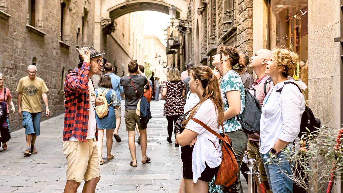 Be alert to free walking tours. Picture by Shutterstock