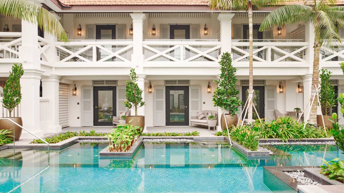 A hotel straight out of a storybook on Singapore's Sentosa Island