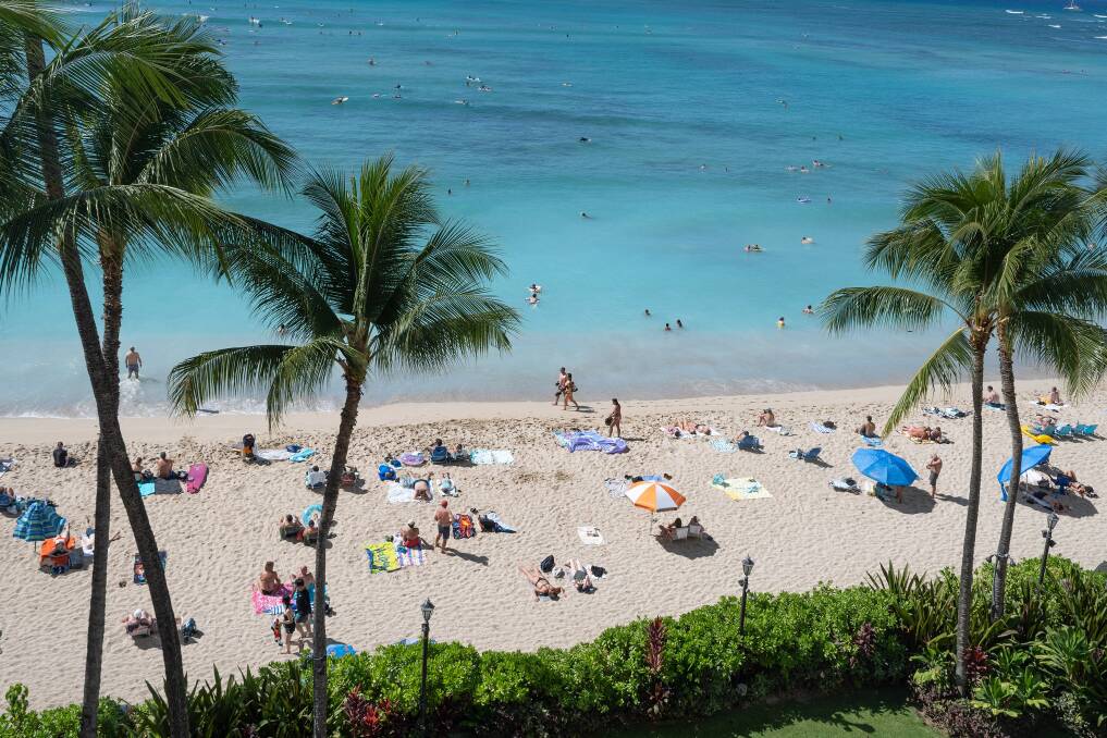 Waikiki Beach in Honolulu, on the island of Oahu. Picture: Shutterstock