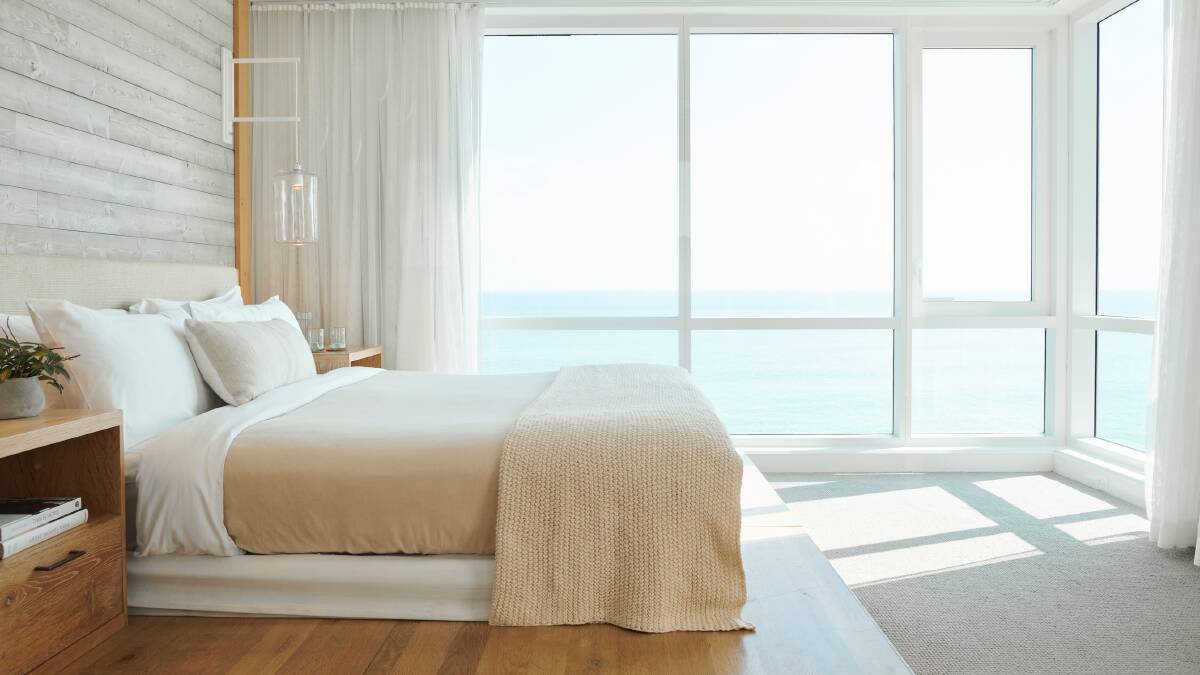 A room with a view. A room with a view.