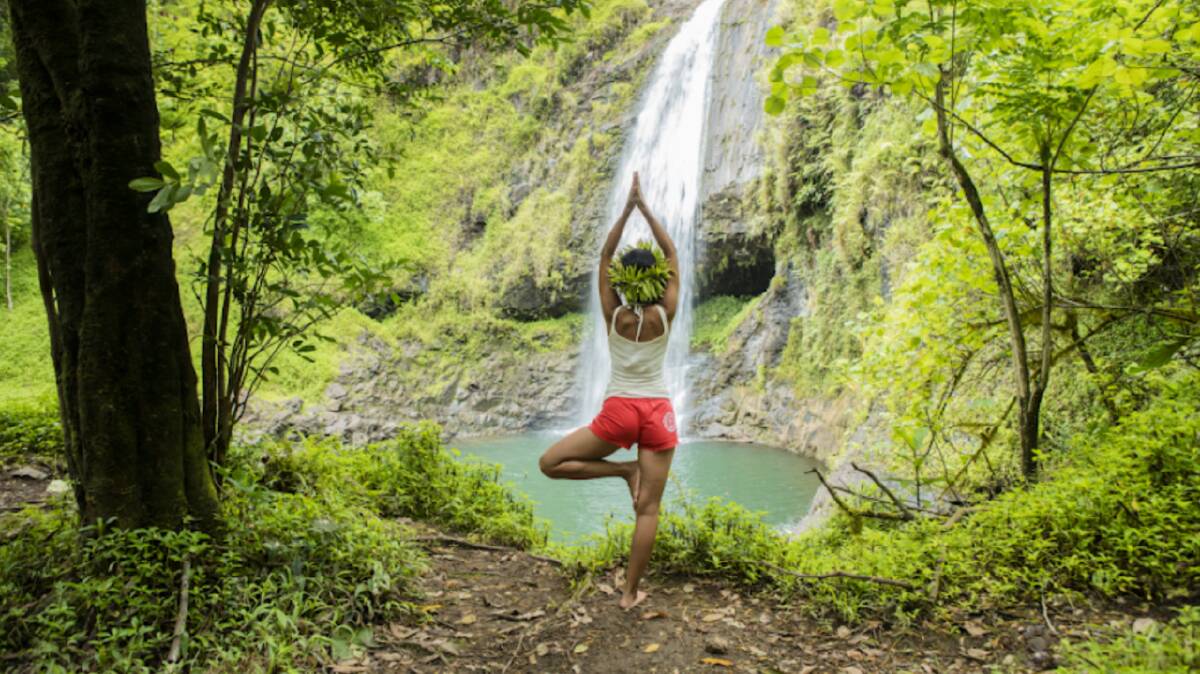Tahiti Yoga Festival.