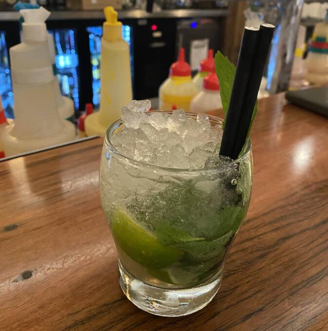 Mojito at D'Vine. Picture: Kate Cox Mojito at D'Vine. Picture: Kate Cox