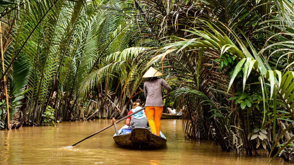 Scenes along the Mekong in Vietnam. Picture by Shutterstock Scenes along the Mekong in Vietnam. Picture by Shutterstock