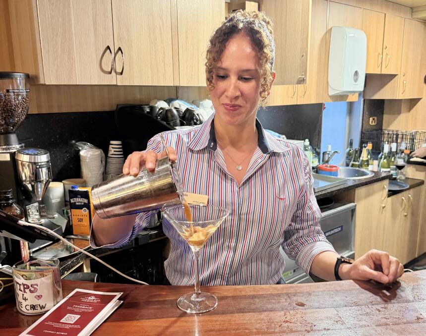 Bartender Natalia. Picture by Akash Arora Bartender Natalia. Picture by Akash Arora