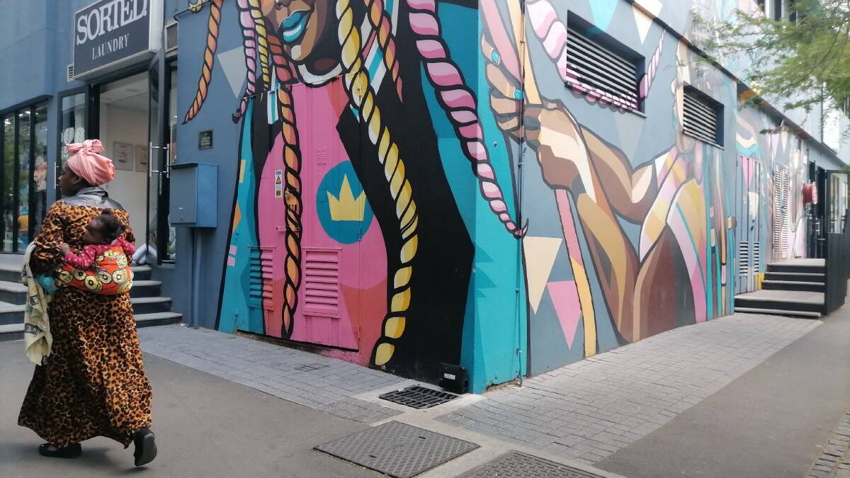 A walk on the arty side of Johannesburg