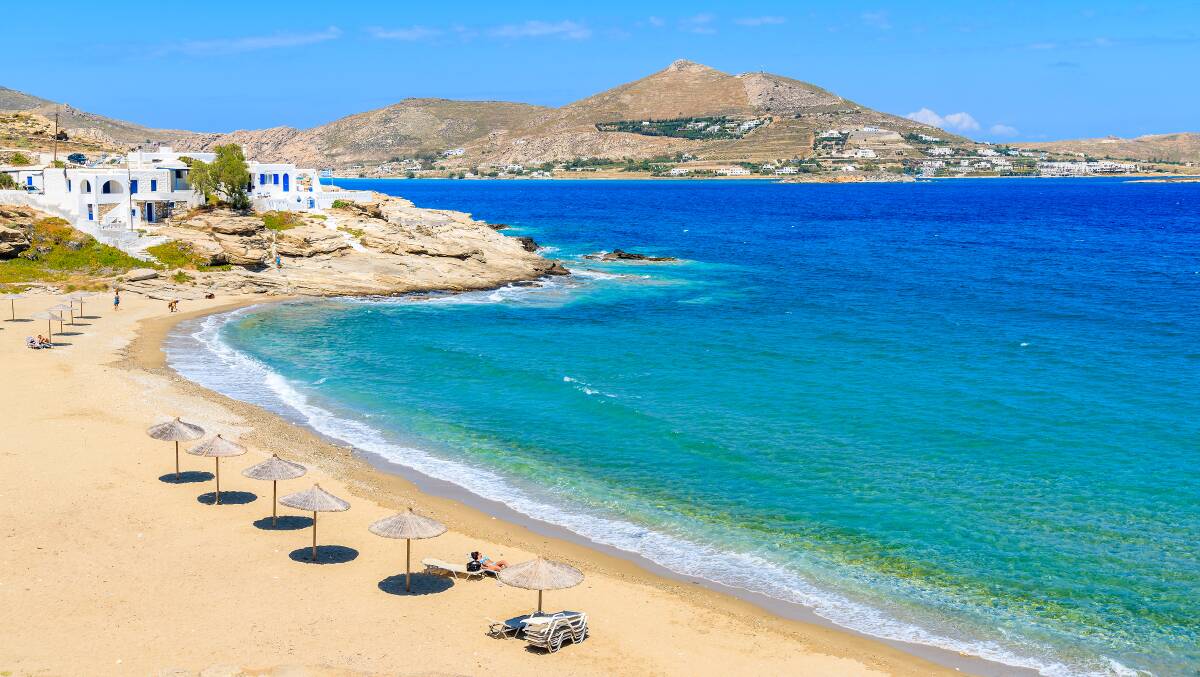 A beach in Naousa, Paros. Picture: Shutterstock
