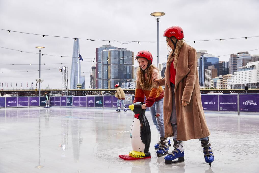 Winterfest at Sydney's Darling Harbour. Picture: DNSW Winterfest at Sydney's Darling Harbour. Picture: DNSW