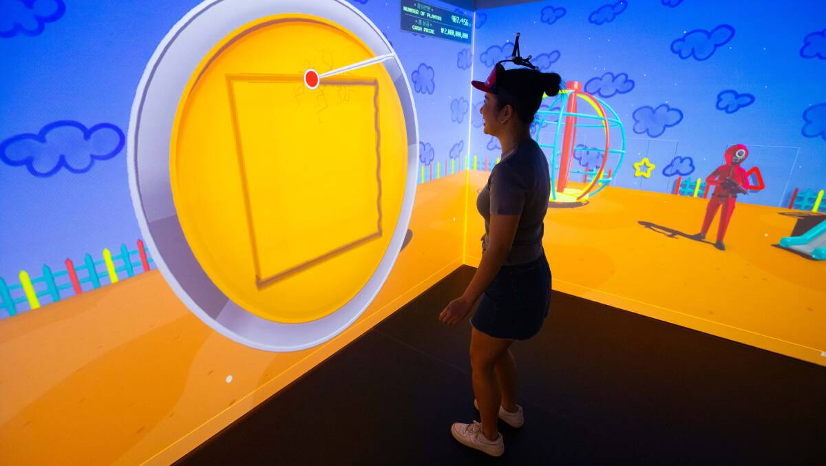 Immersive Gamebox at Darling Harbour in Sydney.