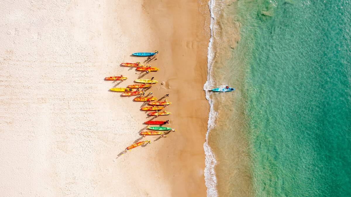 Beachside bliss in Byron Bay. Picture: Destination NSW Beachside bliss in Byron Bay. Picture: Destination NSW