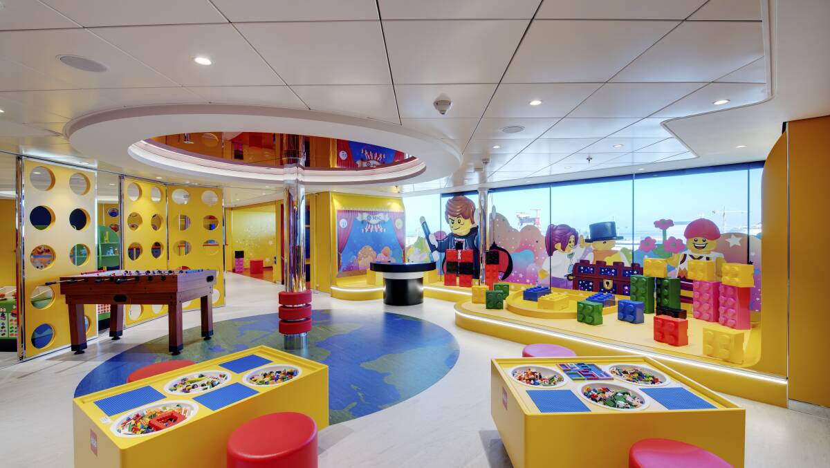 Junior Club on board MSC Bellissima. Junior Club on board MSC Bellissima.