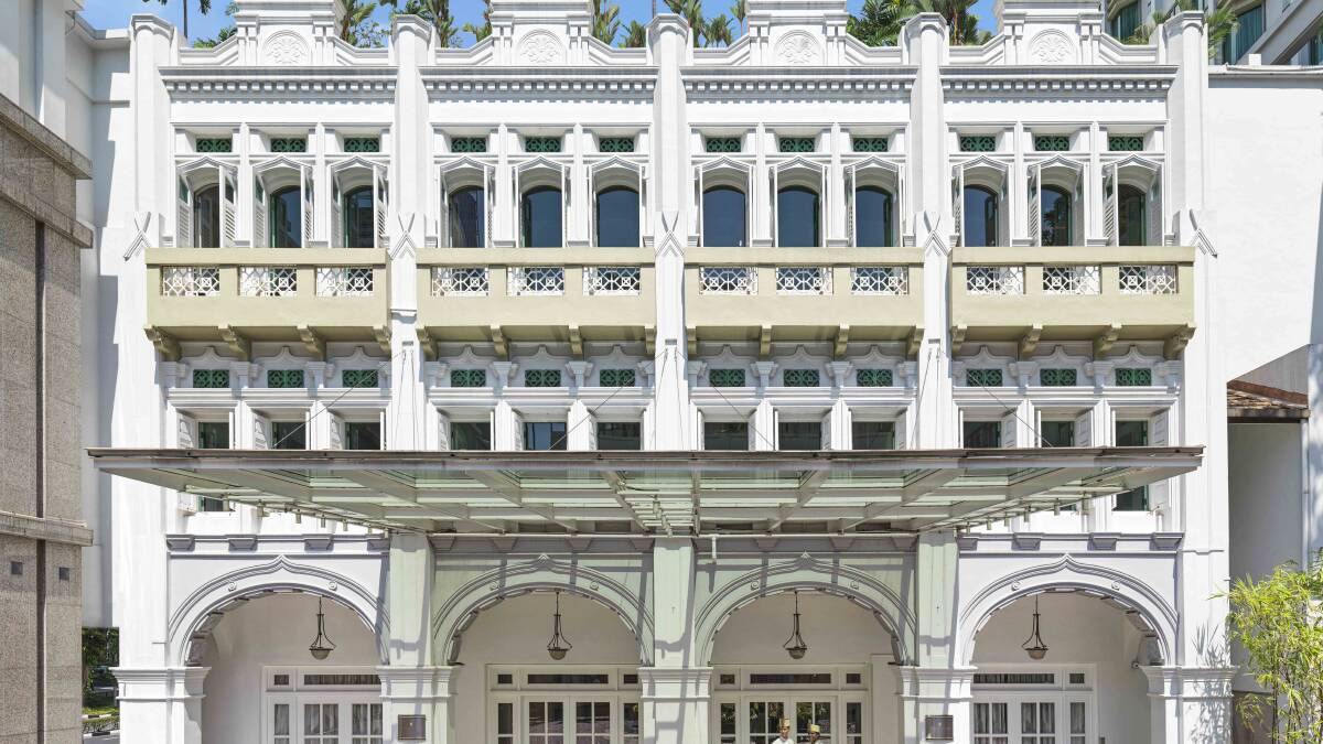In a sea of modern facades, this stunning Singapore hotel stands out