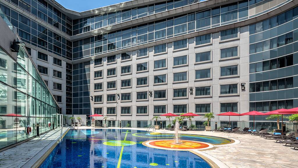 Regal Airport Hotel in Hong Kong.