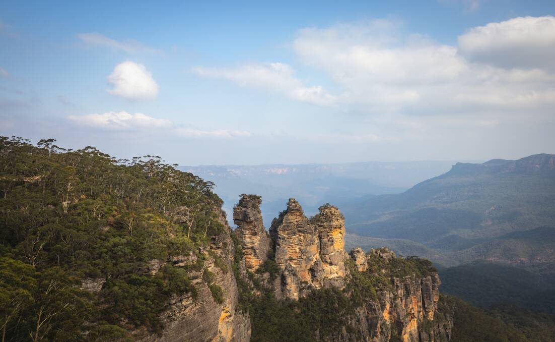 Three Sisters in the Blue Mountains. Picture: Destination NSW Three Sisters in the Blue Mountains. Picture: Destination NSW