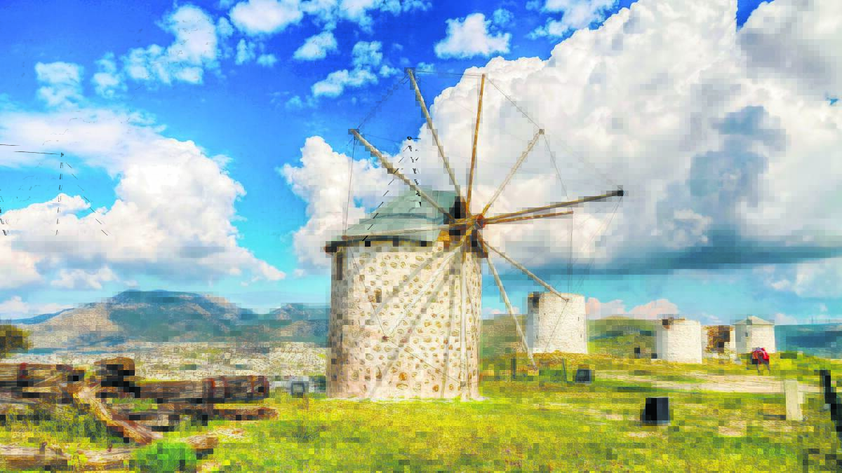 Long-abandoned windmills. Picture: Shutterstock