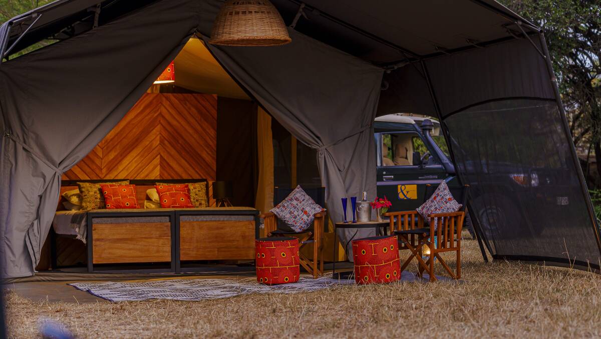 The new tented camp in Kenya by Abercrombie & Kent. The new tented camp in Kenya by Abercrombie & Kent.