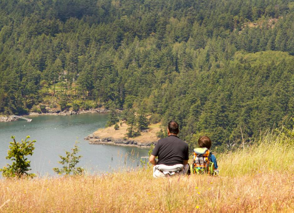 Taking in the views. Picture: Visit San Juans/Monica Bennet