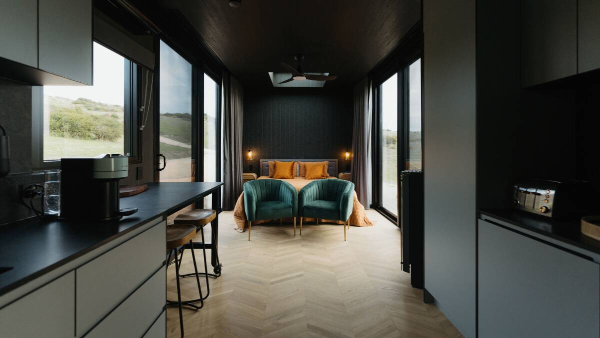 CABN's new tiny house on South Australia's Cape St Albans headland.