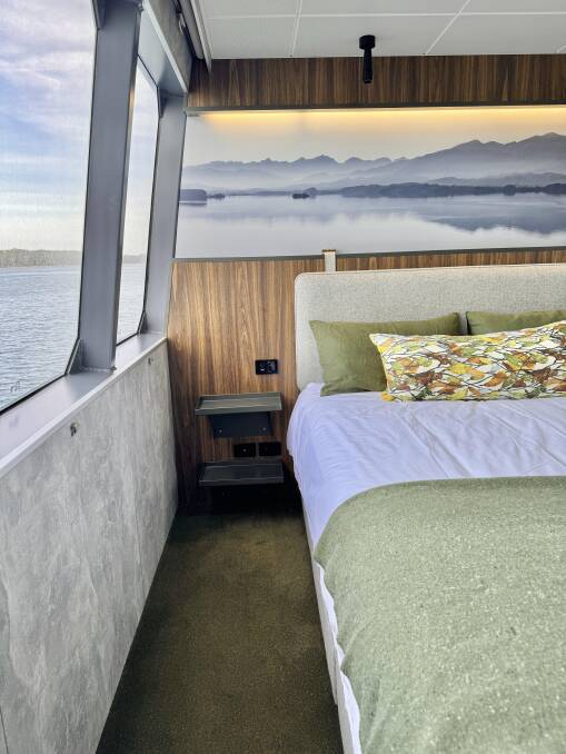 One of Odalisque III's luxe cabins. Picture: Akash Arora One of Odalisque III's luxe cabins. Picture: Akash Arora