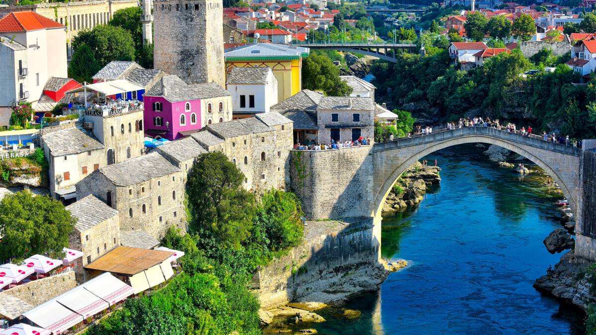 Mostar, Bosnia and Herzegovina.