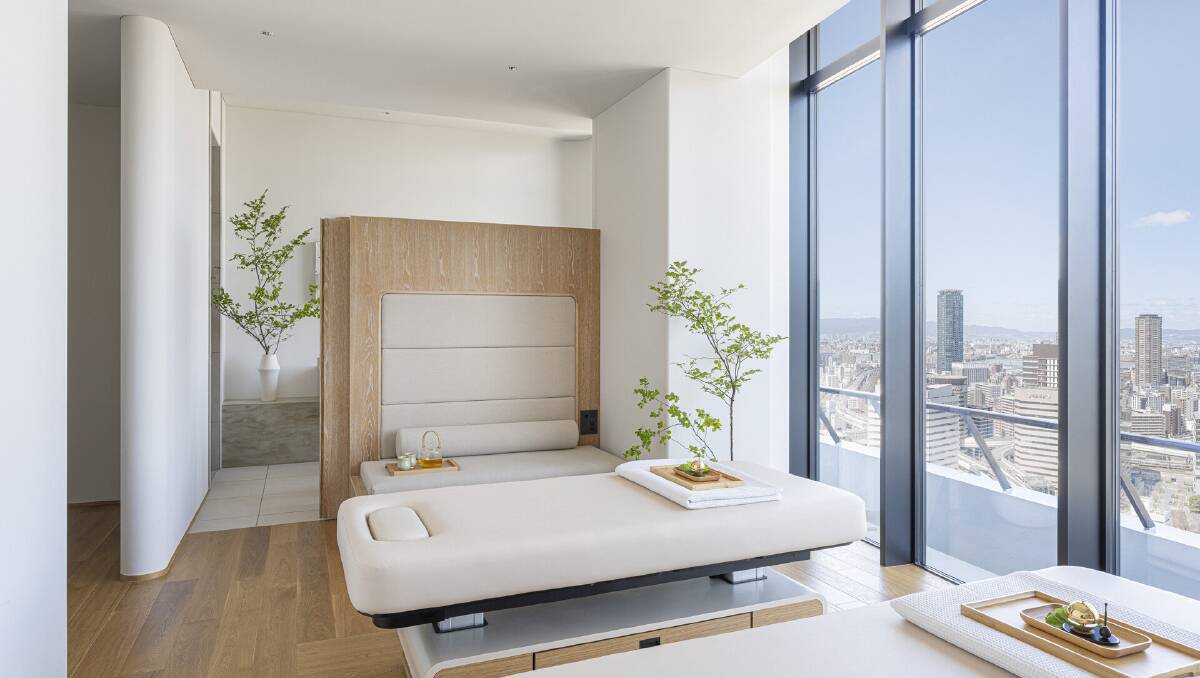 The Four Seasons Osaka spa. The Four Seasons Osaka spa.