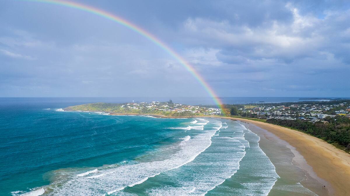 Woolgoolga beach near Coffs Harbour in NSW's Mid North Coast has been judged the country's second-best beach. Woolgoolga beach near Coffs Harbour in NSW's Mid North Coast has been judged the country's second-best beach.