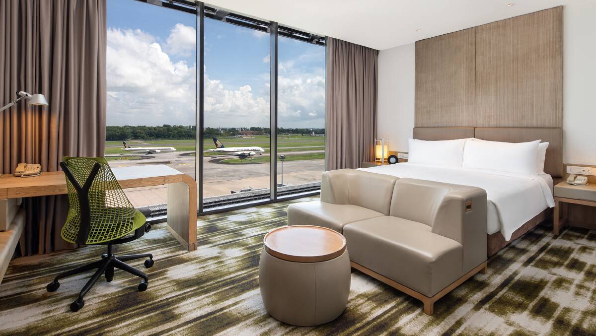 Crowne Plaza Changi Airport.