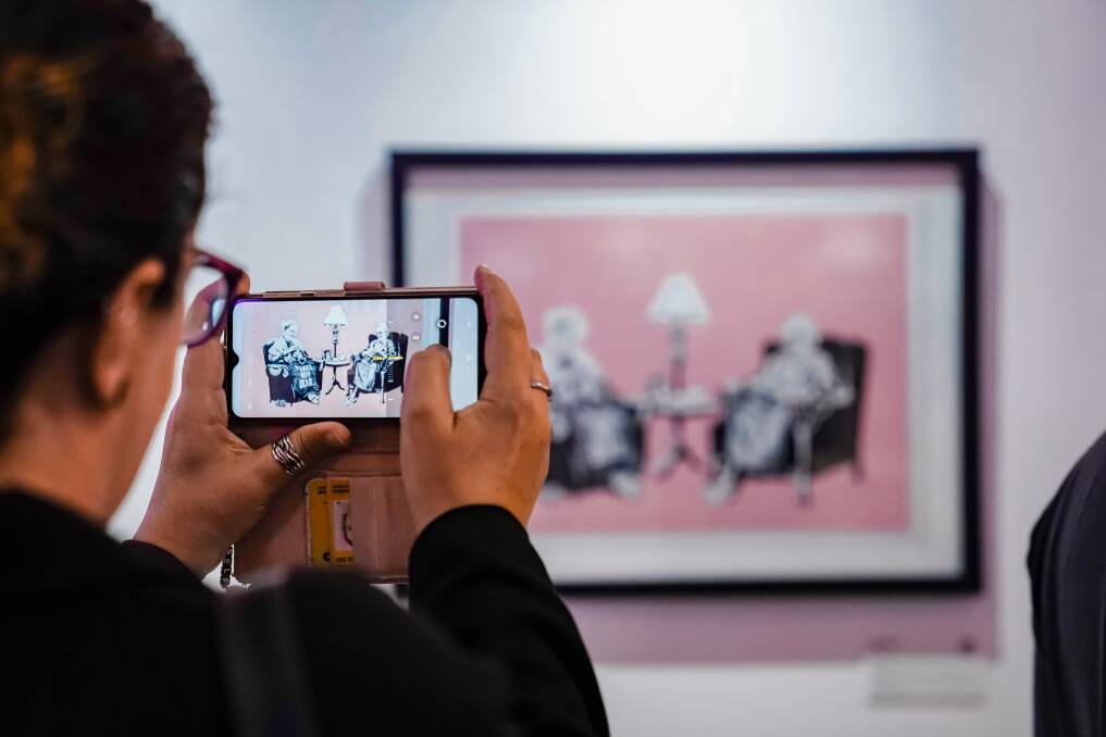 The Art of Banksy: Without Limits exhibition.