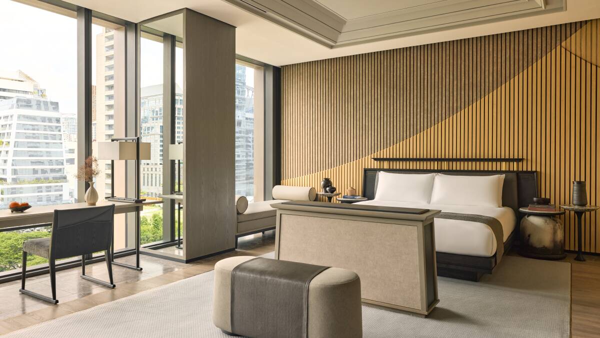 Aman Nai Lert Bangkok hotel. Aman Nai Lert Bangkok hotel.