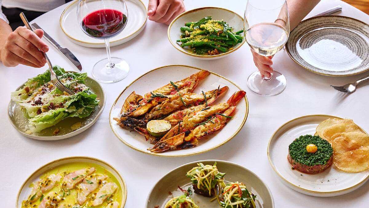 Food at Glass Brasserie. Food at Glass Brasserie.
