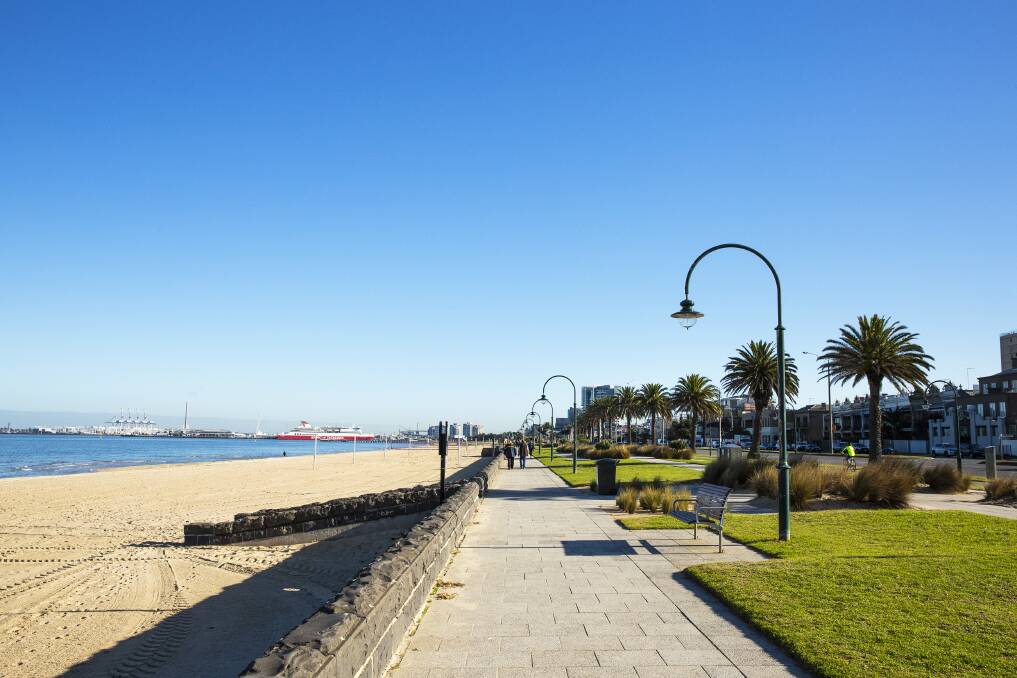 Port Melbourne attracts cruise-ship-spotters, too. Picture by Visit Victoria