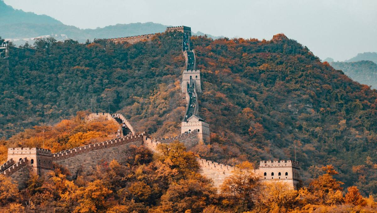 Great Wall of China. Picture by Unsplash Great Wall of China. Picture by Unsplash