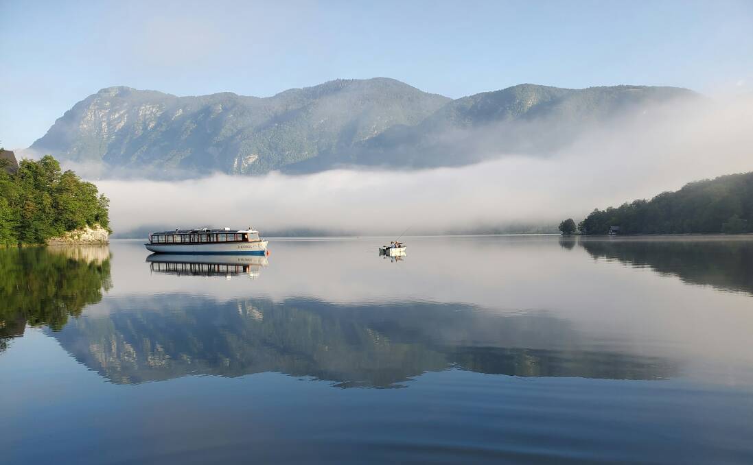 Lake Bohinj, Slovenia.