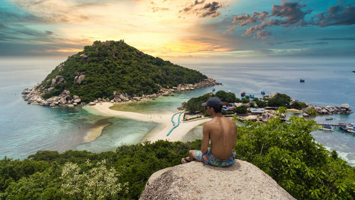 Sunset on Koh Tao. Unsplash/Darren Lawrence