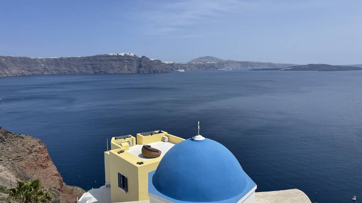 Is this the most beautiful meal in the Med? You be the judge Is this the most beautiful meal in the Med? You be the judge