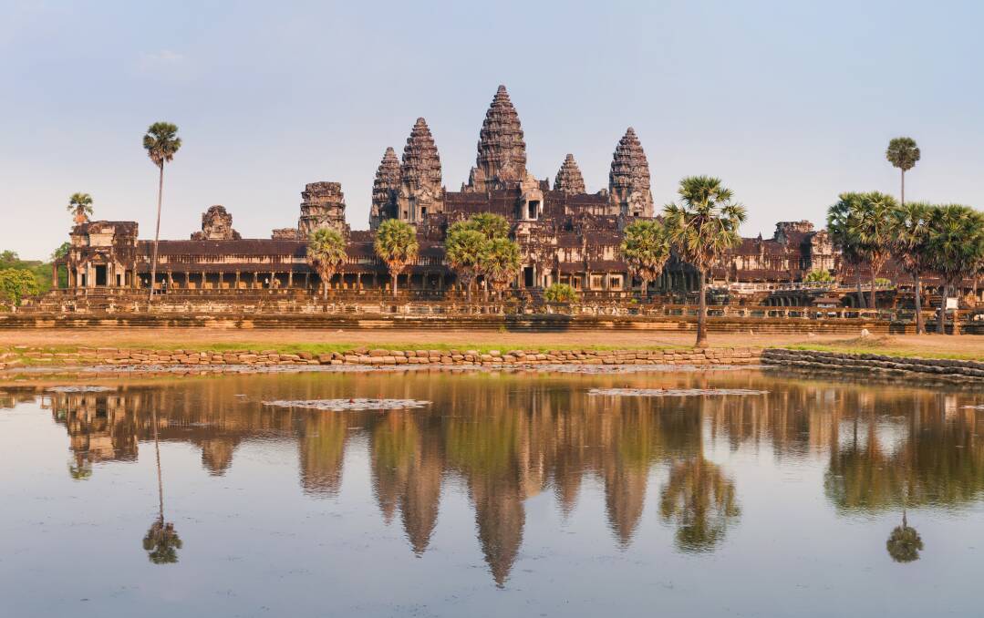 Angkor Wat at sunset. Picture by Getty Image