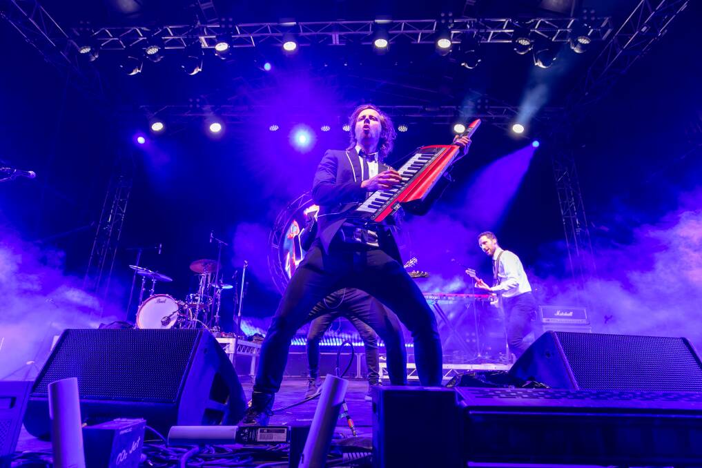 Furnace and the Fundamentals brought high energy to the Mundi Mundi Bash in 2023. Furnace and the Fundamentals brought high energy to the Mundi Mundi Bash in 2023.