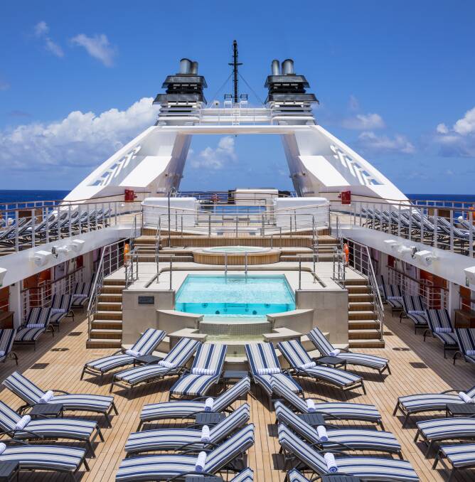 A Windstar ship. A Windstar ship.